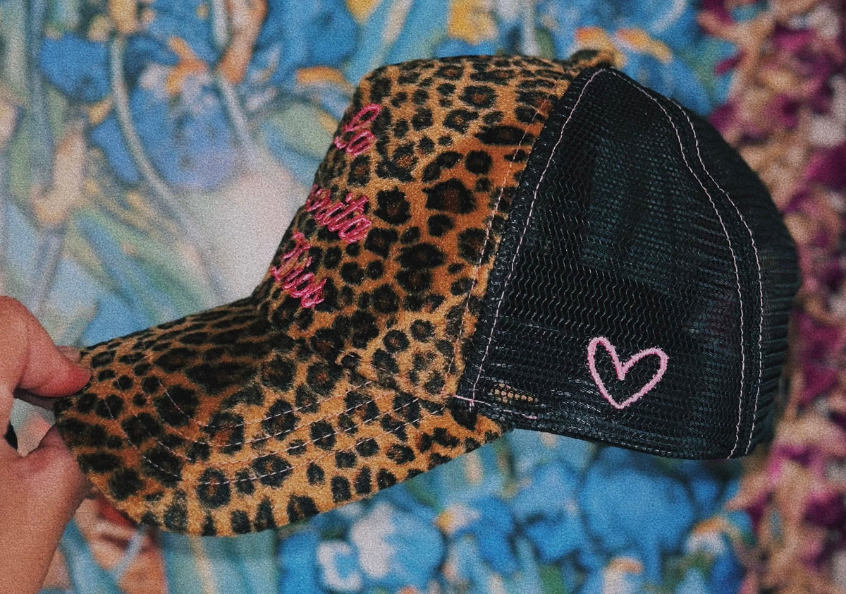 Cheetah Trucker Hat